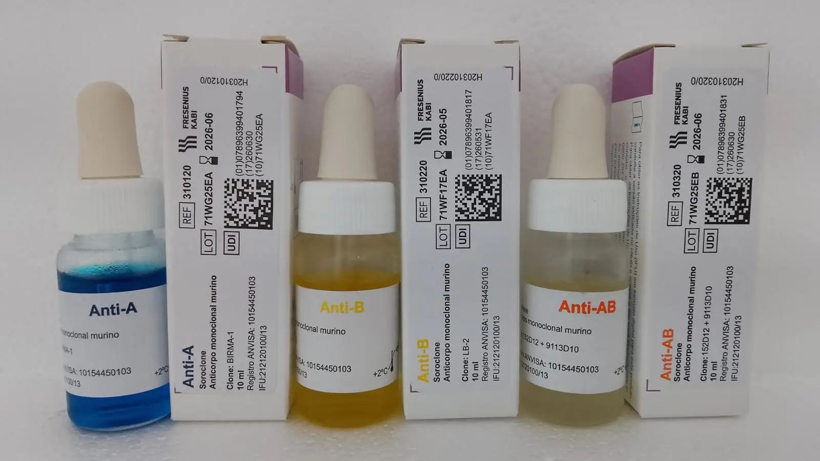 Soro Anti-A / Anti-B / Anti-AB Fresenius
